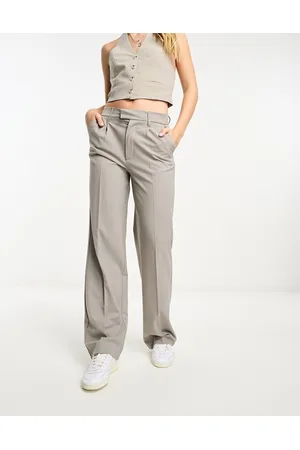 Womens White Tailored Trousers | NA-KD