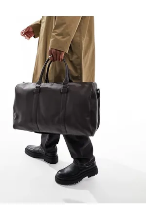 French Connection Faux leather classic holdall bag in
