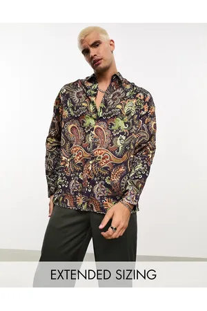 Latest ASOS Design Paisley Shirts - Men | FASHIOLA.in