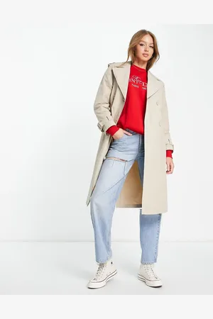 Pimkie Belted trench coat in beige