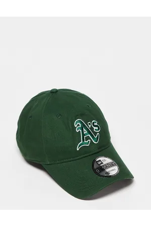 Official New Era MLB Heritage Varsity Oakland Athletics Dark Green