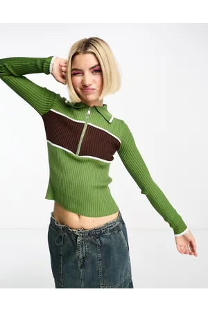 JuJu + Stitch Ladies' Teddy Cropped Crewneck Sweatshirt