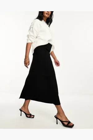 & OTHER STORIES Stretch a line midi skirt in