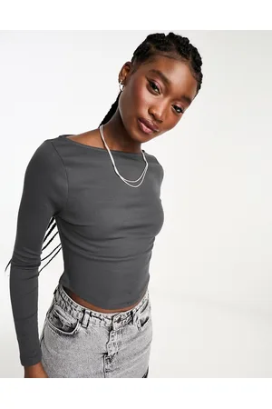 Long Sleeve Crop Tops - Buy Long Sleeve Crop Tops online at Best Prices in  India