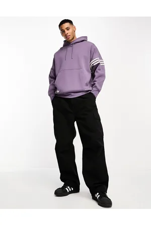 Adidas Purple Hoodies for Men