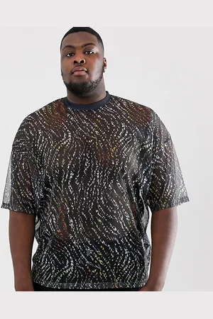 ASOS DESIGN oversized t-shirt in black with Los Angeles city print - BLACK