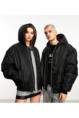 Oversized puffer cheap bomber jacket