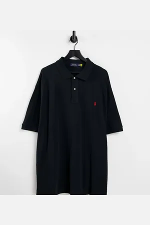 Ralph Lauren Big & Tall icon logo pique polo classic fit in