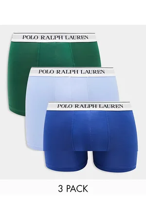 Polo Ralph Lauren Classic Stretch Cotton Blue Mix Trunk 3-Pack