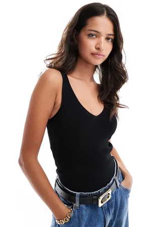 Y.A.S Sleeveless cami knit top in
