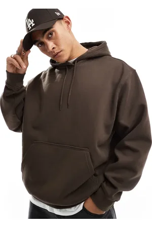 Weekday Relaxed heavyweight jersey hoodie in