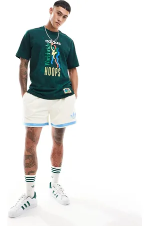 adidas Adidas Basketball t-shirt with graphic in