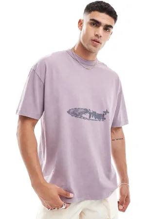 ASOS Oversized t-shirt in washed with front print