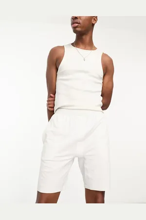 Calvin Klein Cotton sleep shorts in light