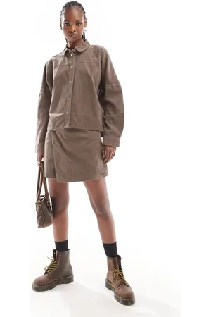 ONLY Cord shirt co-ord in washed