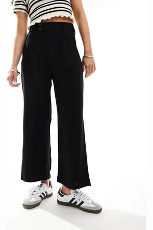 Stradivarius Linen look culotte co-ord in