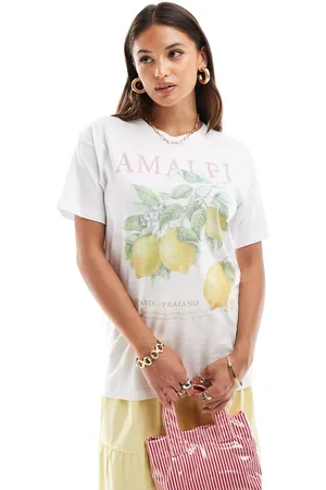 Brave Soul Amalfi printed tee in