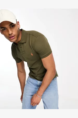 Ralph Lauren Icon logo pique polo slim fit in mid