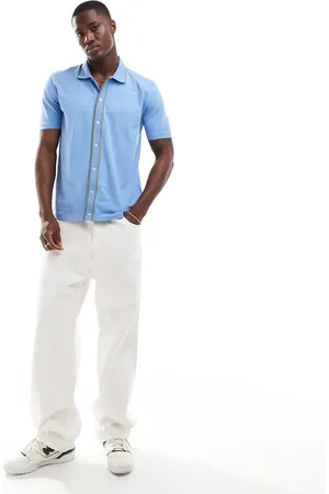 Paul Smith Knitted button down polo shirt in