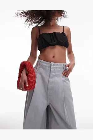 Topshop Techy fabric bralet in