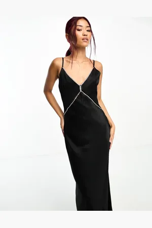 Forever New Ever New diamante strap maxi dress in