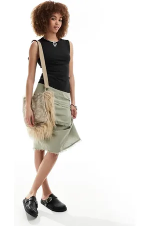 Weekday Inez slim fit tank top in