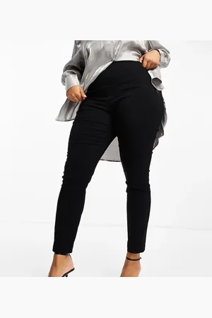 VILA Stretch high waisted leggings in