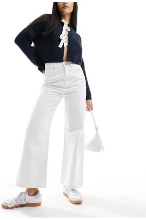 ASOS Cropped wide jean in