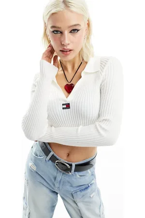 Tommy Hilfiger Knit rib collar sweater in