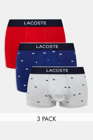 Lacoste Graphics 3 pack trunks in