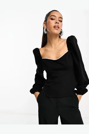 Pretty Lavish Embellished corset top in