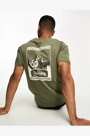 Columbia CSC back print logo t-shirt in khaki