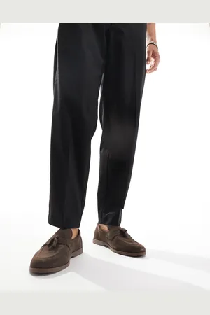 WALK LONDON Angelo Tassel Loafers In Suede