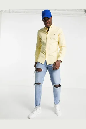 Ralph Lauren Icon logo slim fit oxford shirt in