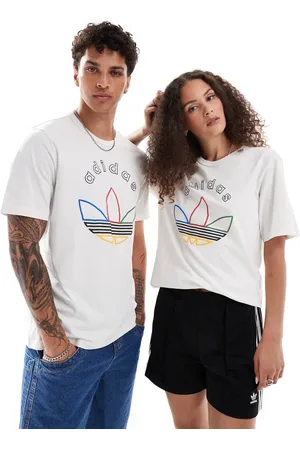adidas Unisex trefoil graphic t-shirt in