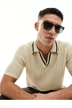 River Island Brow bar sunglasses in