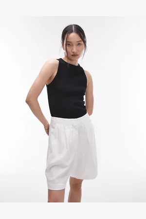 Topshop Rib slim vest in