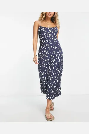 RVCA Maiden maxi summer dress in ditsy floral print