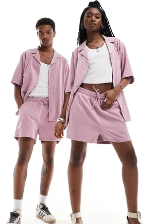 Reclaimed Unisex cord short in co-rd