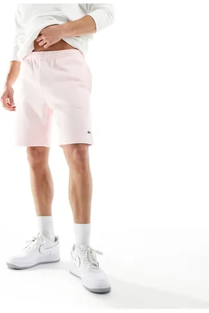 Lacoste Jersey logo shorts in light