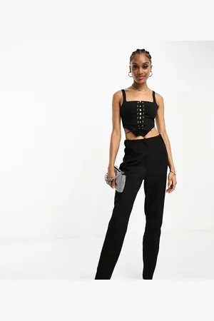 Extro & Vert Tall Highwaisted tailored trousers in