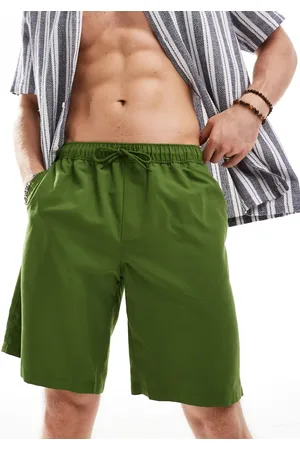 ASOS Swim shorts in long length in