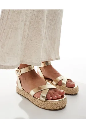 Truffle Collection Flatform espadrilles in