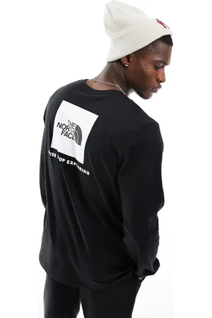 The North Face Redbox backprint long sleeve t-shirt in