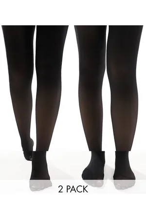 ONLY 40 den 2 pack tights in