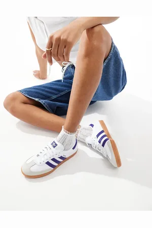 adidas Samba OG trainers in and purple
