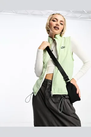 Nike Sport Utility reversible gilet in honeydew and sea glass green