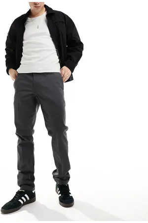 Dickies Slim fit trousers in charcoal