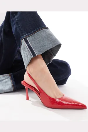 Simmi London Simmi London Lissa pointed slingback heeled shoe in