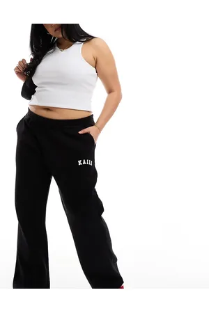 Kaiia Plus wide leg joggers in
